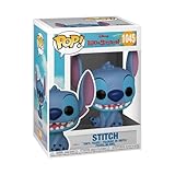 Funko Pop! Disney: Smiling Seated Stitch - Lilo and Stitch - Figura de Vinilo Coleccionable - Idea de Regalo- Mercancia Oficial - Juguetes para Niños y Adultos - Movies Fans