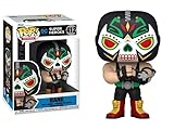 Funko Pop DC Dia de Los Muertos + Protector: Heroes Pop! Comics Figura de vinilo (juego de regalo incluido con caja protectora de la marca ToyBop) (Bane)