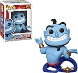 POP Funko Vinyl: Disney: Aladdin: Genie with Lamp - Genio - Aladdín - Figura de Vinilo Coleccionable - Idea de Regalo- Mercancia Oficial - Juguetes para Niños y Adultos - Movies Fans