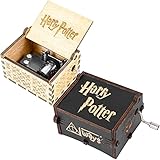 TTBAODAN Caja De MúSica con Tema De PelíCula, 2 Piezas Caja De MúSica De Harry Potter, Birthday Gifts, 6.5X5.2X4.2cm